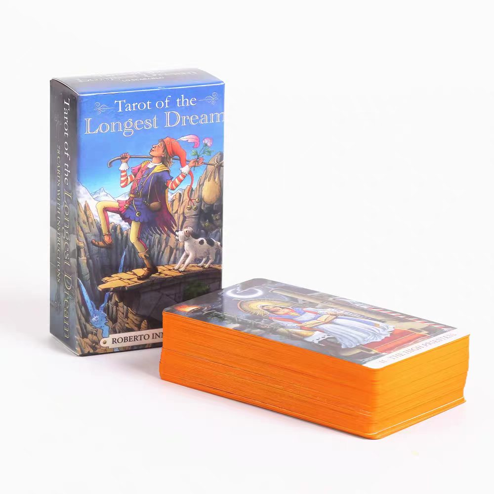 Tarot Cards Deck With Guidebook - 78 Kartu Mimpi Terpanjang Dengan Buku