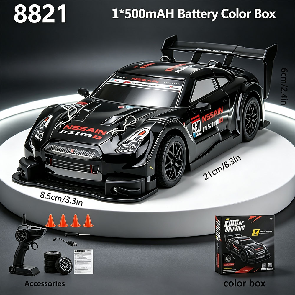 Rc Drift Car 1 24 Scale 4Wd - 2.4G Mobil Balap Kendali Jarak Jauh