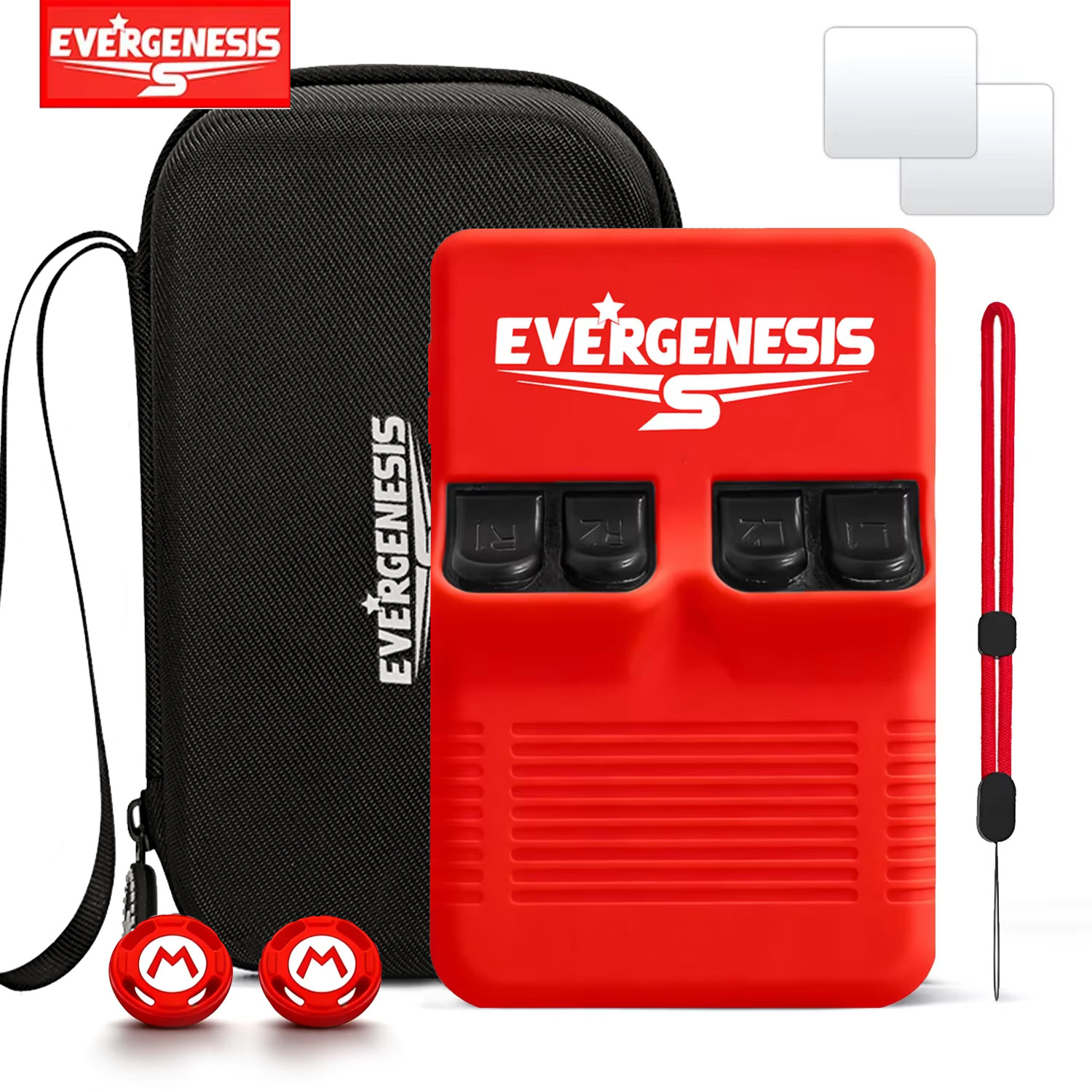 Retro Handheld Game Console R36S - Set Casing Pelindung R36S untuk Konsol