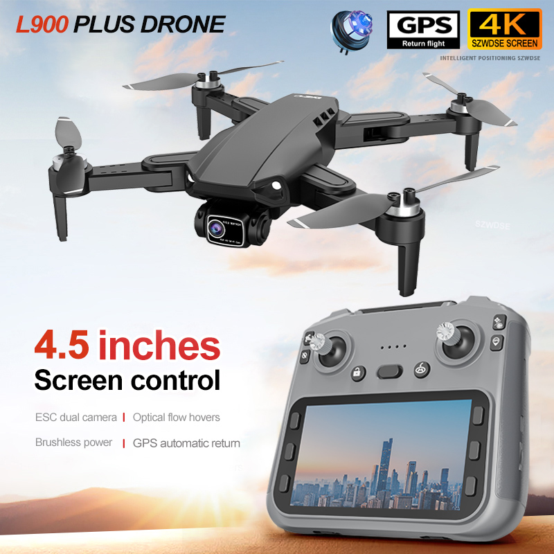 Fpv Brushless Rc Drone 4K - L900 PLUS Drone GPS 4K Kamera
