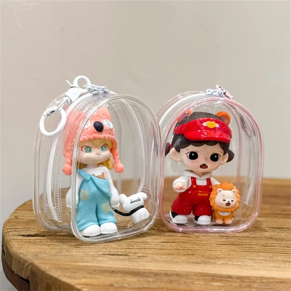 Dolls - Tas Penyimpanan Transparan PVC 12cm dengan