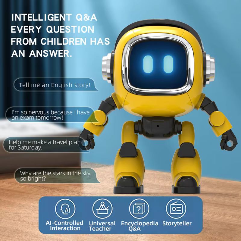 Remote Control Toys - Mainan Robot Cerdas AI, Robot Interaktif