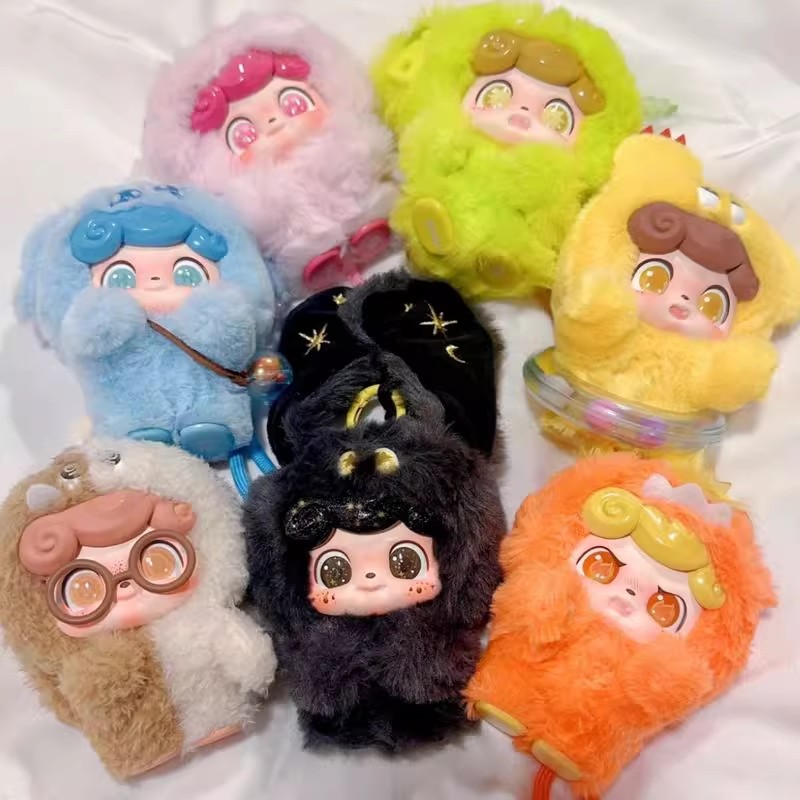 Q.Kid Seri Monster Berbulu Emo - Anime Action Figure Blind Box ulasan dan harga