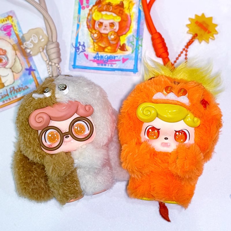 Q.Kid Seri Monster Berbulu Emo - Anime Action Figure Blind Box ulasan dan harga