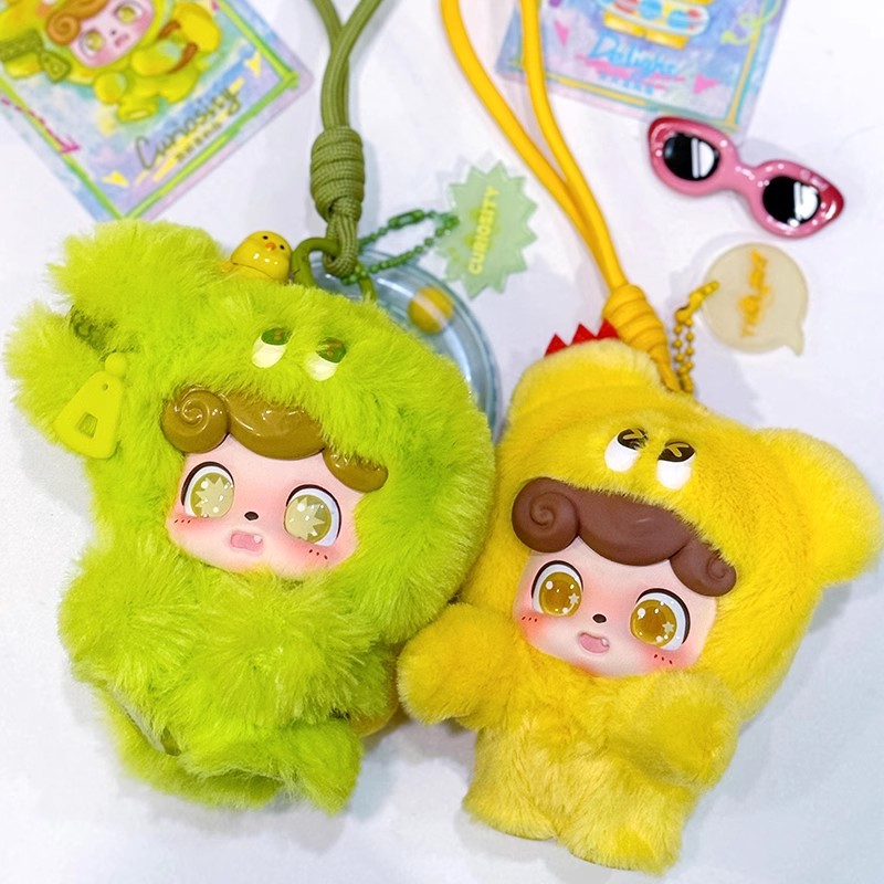 Q.Kid Seri Monster Berbulu Emo - Anime Action Figure Blind Box ulasan dan harga