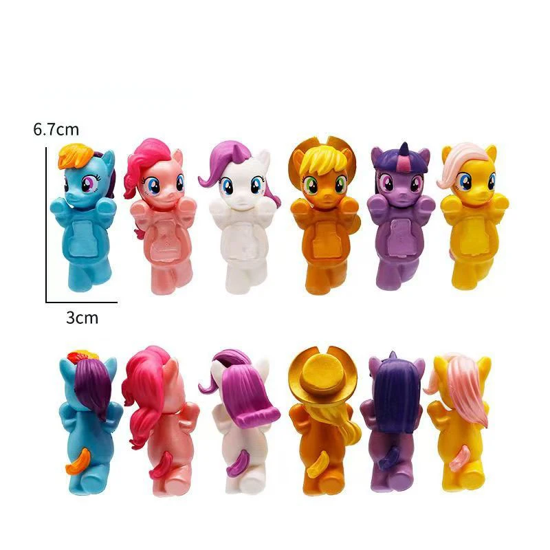 1Box Anime My Little Ponyss Bl - Anime Action Figure Blind Box ulasan dan harga