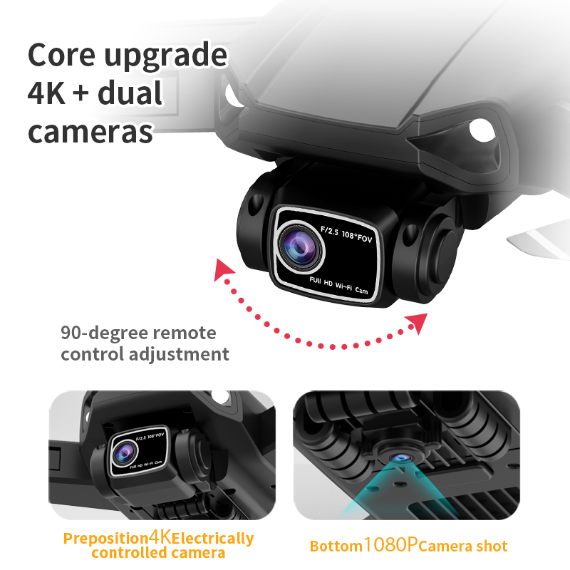 L900 PLUS Drone GPS 4K Kamera  - Fpv Brushless Rc Drone 4K ulasan dan harga