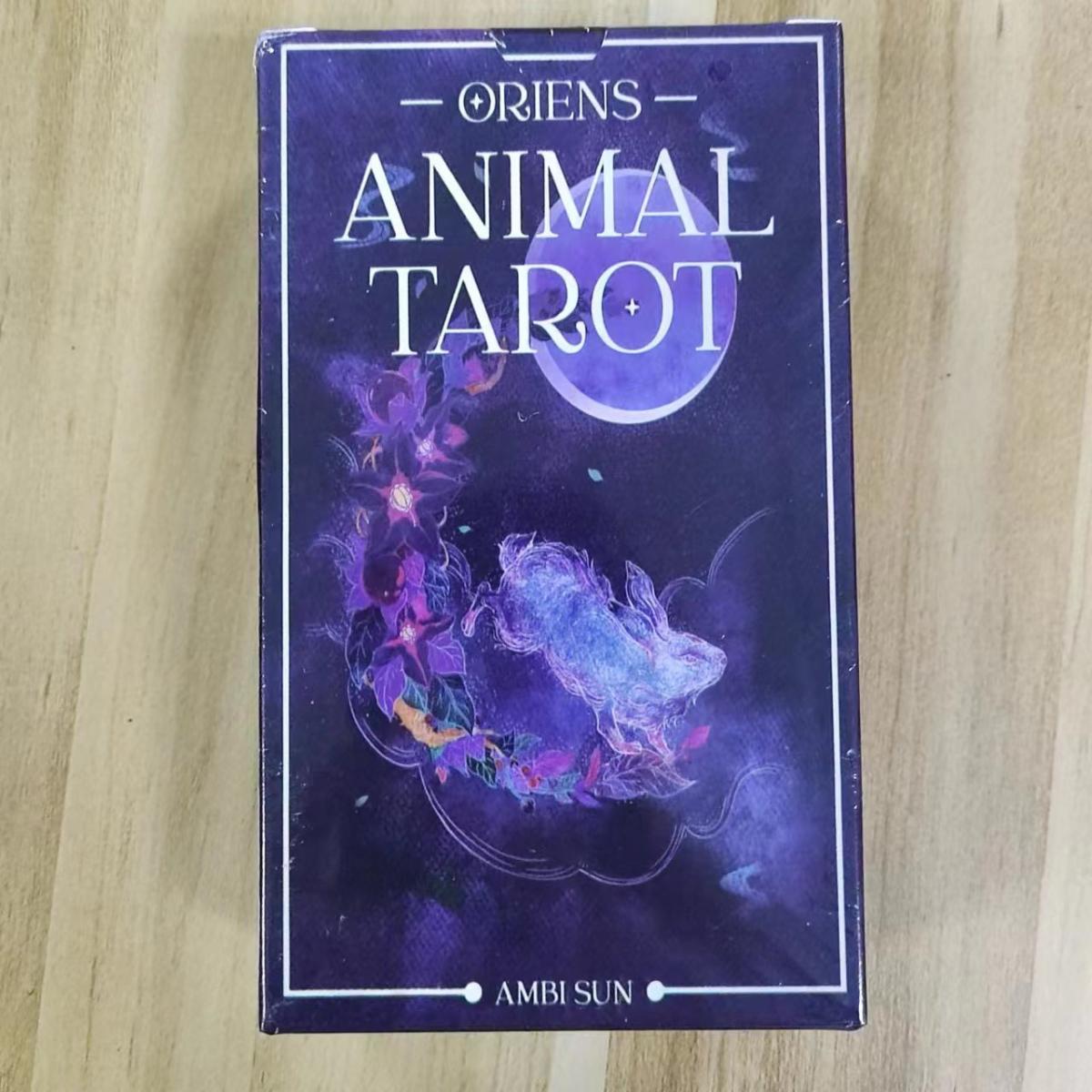 Kartu Tarot hewan Oriens 12x7c - Tarot Cards Deck With Guidebook ulasan dan harga