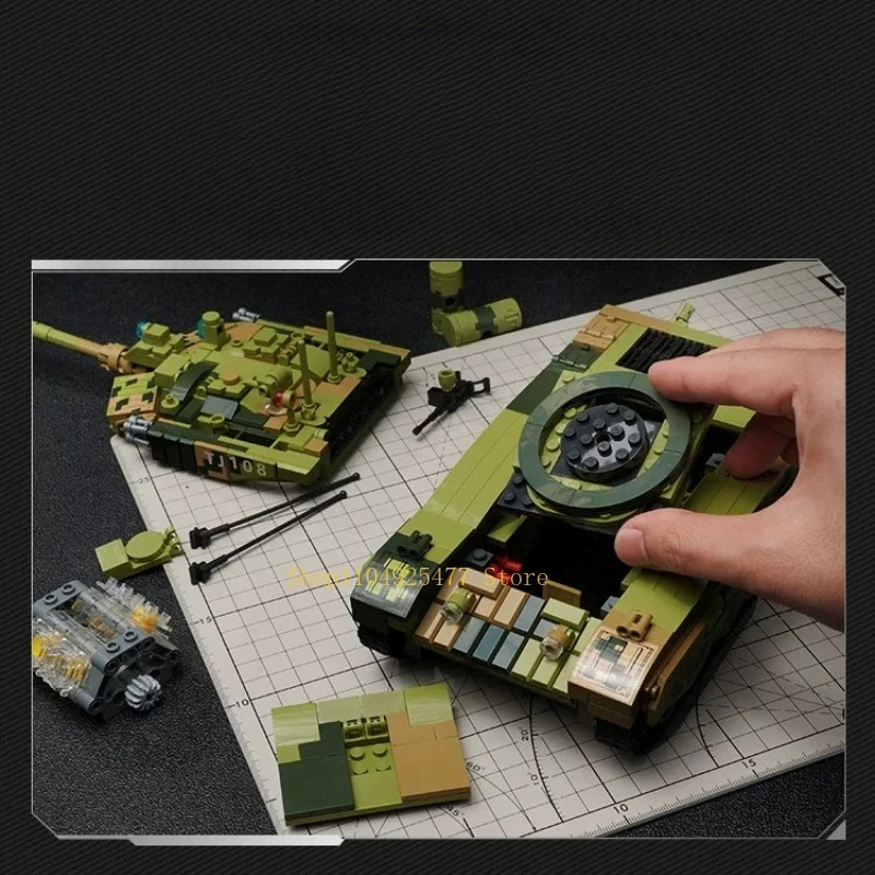 KEEPPLEY Building Blocks Great - Lego Compatible Military Tank ulasan dan harga