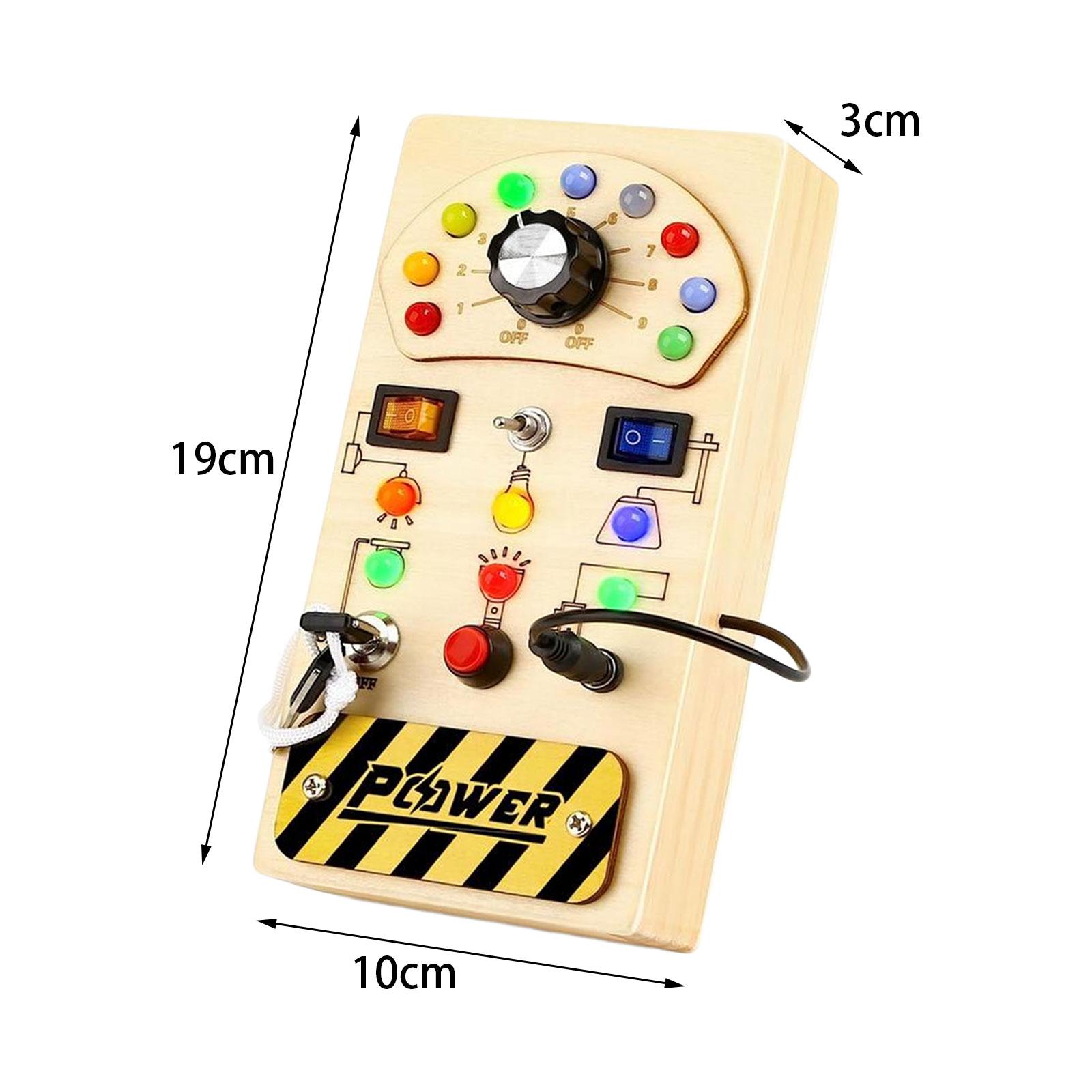 Papan Aktivitas Kayu Montessor - Montessori Wooden Busy Board Toddler ulasan dan harga