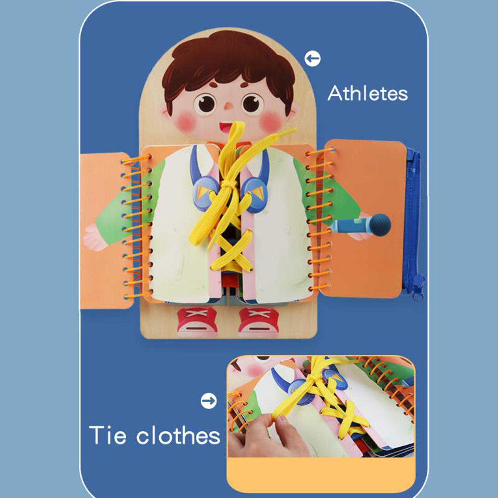 Papan Aktivitas Montessori unt - Montessori Wooden Busy Board Toddler ulasan dan harga