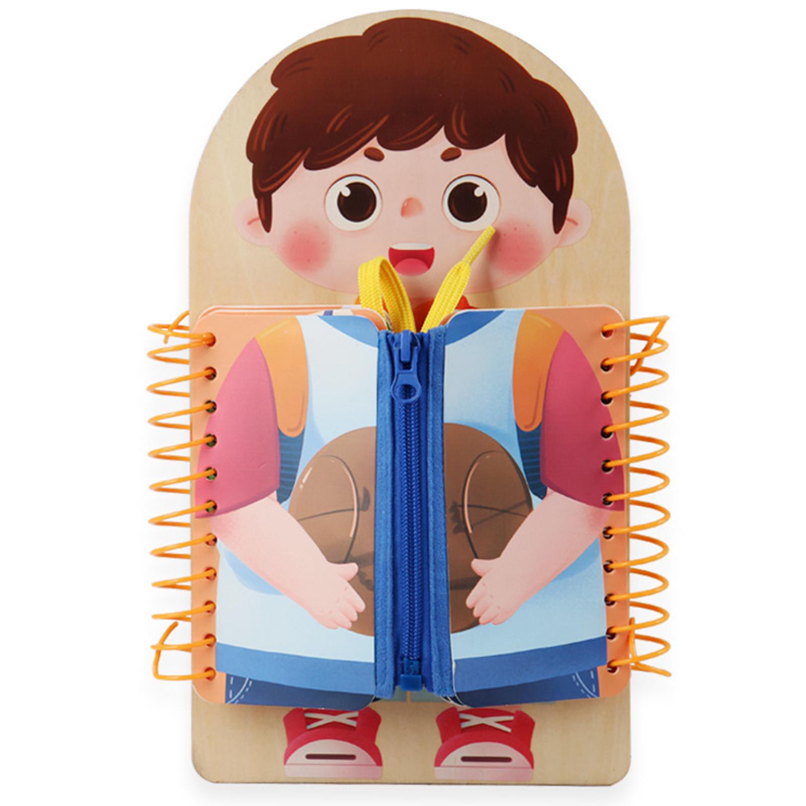Papan Aktivitas Montessori unt - Montessori Wooden Busy Board Toddler ulasan dan harga