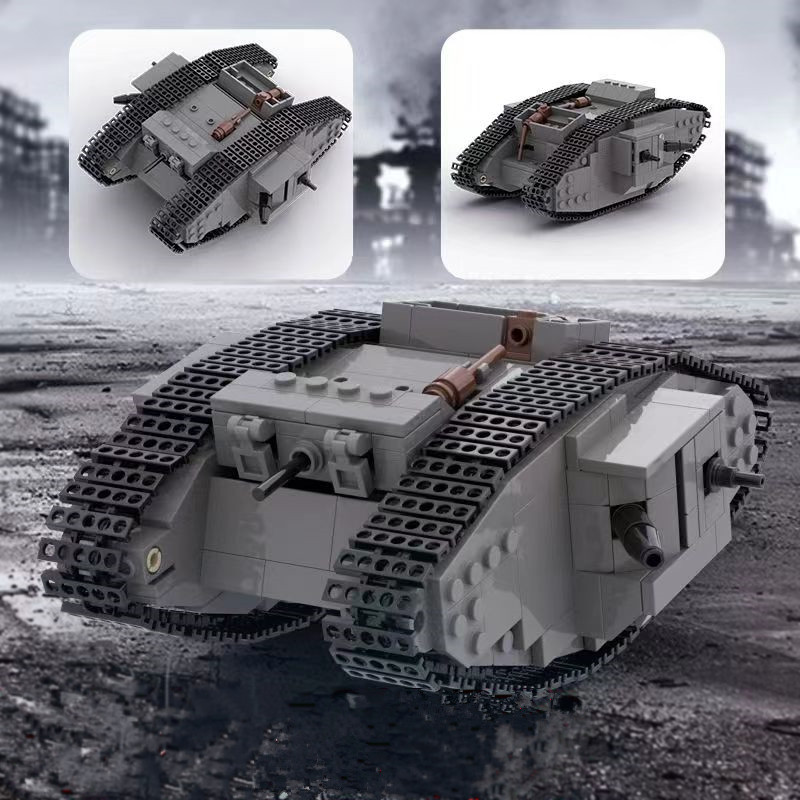 Set Balok Bangunan Militer Jer - Lego Compatible Military Tank ulasan dan harga